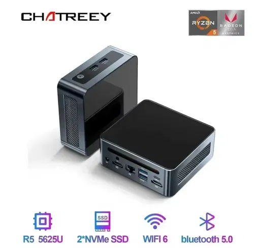 міні ПК Chatreey AN2P AMD Ryzen™ 5 5625U Zen3 TDP15W