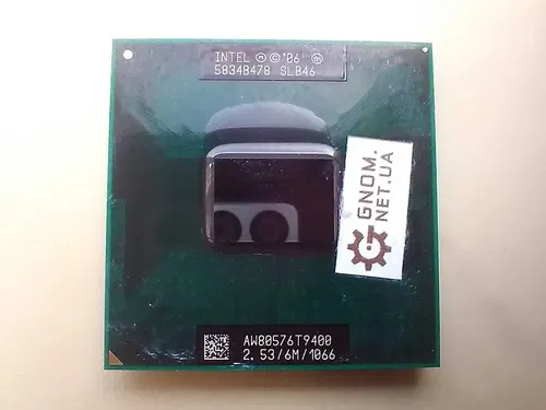 Процесор для ноутбука Intel Core 2 Duo T9400
