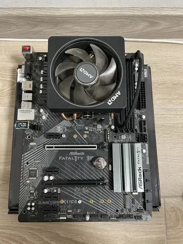 Игровой комплект Материнская плата B450 + Ryzen 5 3500x + Кулер Prism