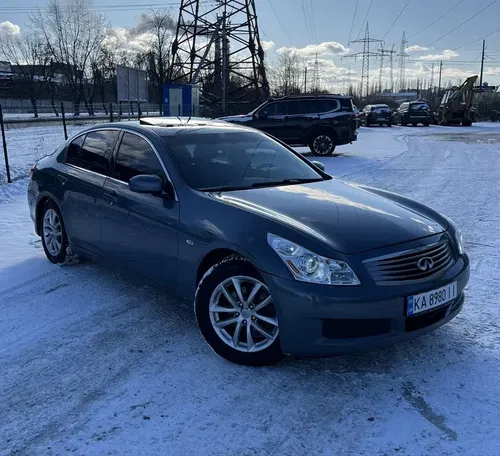 Infiniti G35x 2008 — потужний AWD, преміум-комплектація, газ/бензин, доглянутий седан