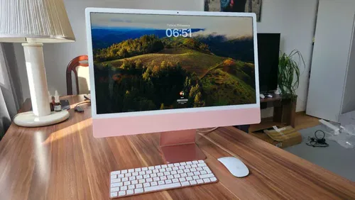 Моноблок Apple iMac 24" М1 4.5К 8Gb/256Gb Pink