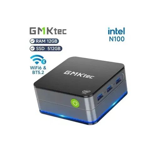 Міні ПК GMKtec G2 | Intel N100 | 12GB RAM | SSD 512GB