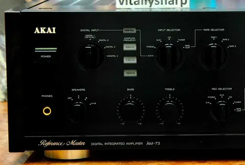 Hi-End усилитель AKAI AM-73 () 18кг от 100вт Много интересного!