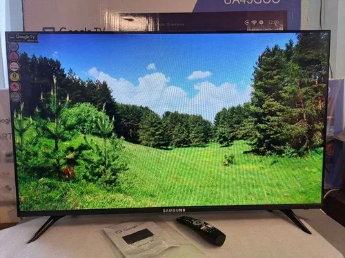 Хит 2024 телевизор SAMSUNG 56" 4K GoogleTV безрамочный Smart телевізор