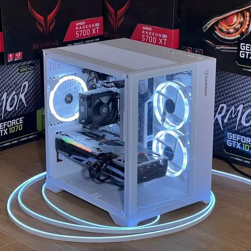 RX 6700 XT 12GB (RTX 4060), Ryzen 5 5500, 16 ГБ DDR4, SSD Игровой ПК