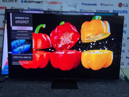 Телевізор 65” QLED Samsung QG65Q90TGT | 4K Smart TV Wi-Fi | Гарантія