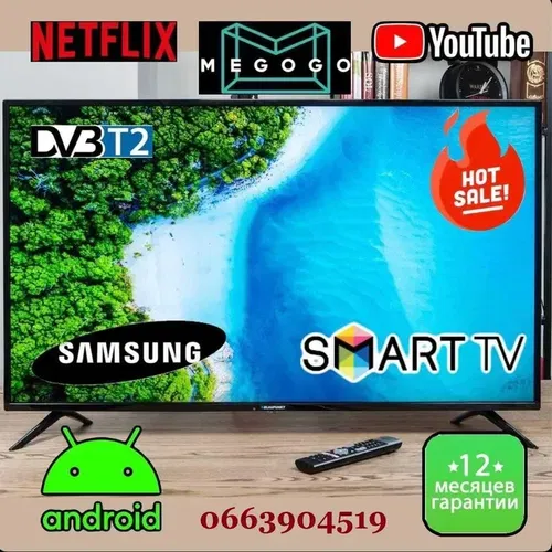 Смарт телевізор Самсунг 55' 142см GoogleTV,4K, WIFI голосове керування