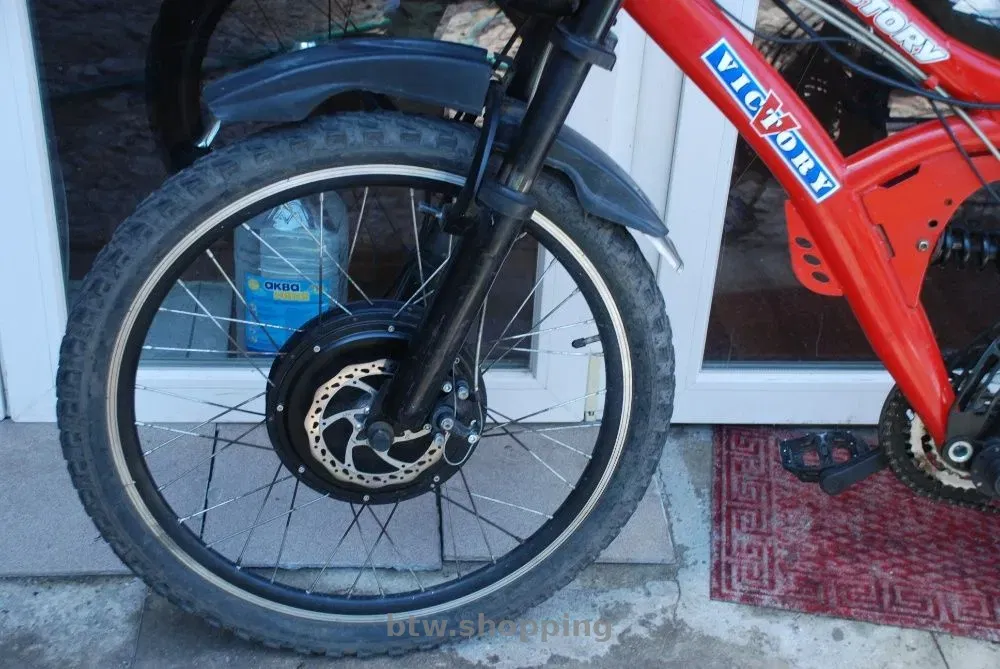 Електровелосипед 60V / 1000W, колеса 26”, до 60 км/год - btw.shopping