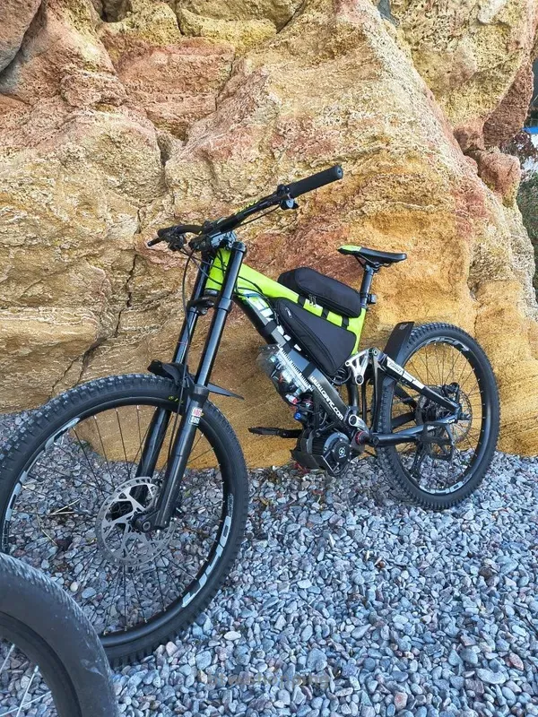 Електровелосипед 72V / QS 90 / до 90 км/год, кастомна збірка - btw.shopping