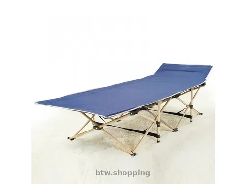 Складная туристическая кровать с металлическим каркасом