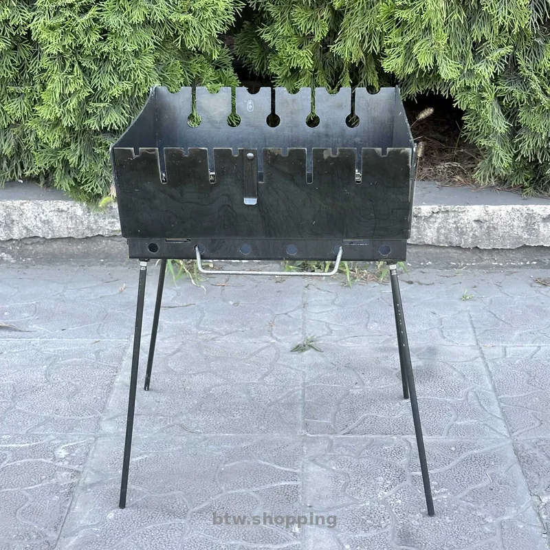 Мангал-валіза складаний на 6 шампурів , компактний - btw.shopping