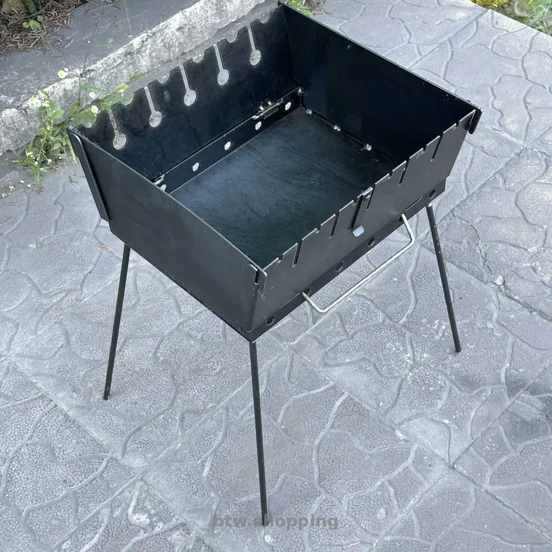 Мангал-валіза складаний на 6 шампурів , компактний - btw.shopping