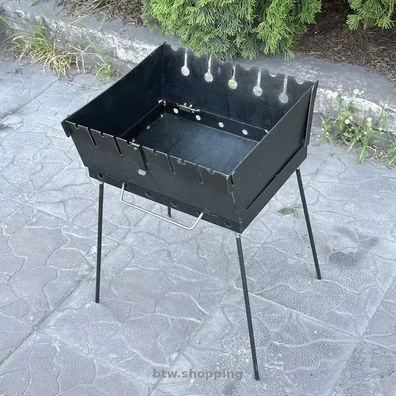 Мангал-валіза складаний на 6 шампурів , компактний - btw.shopping