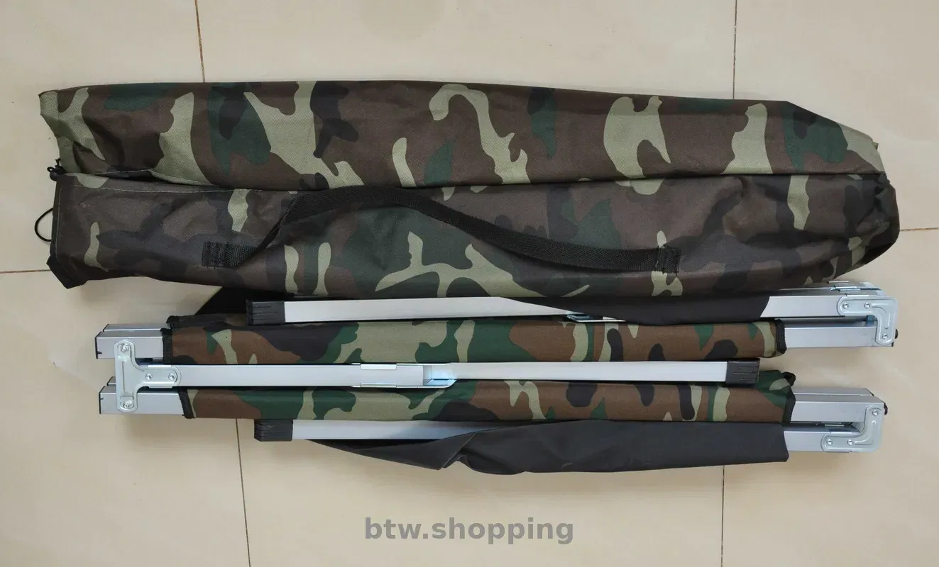 Тактична туристична розкладачка НАТО | міцна, складна - btw.shopping