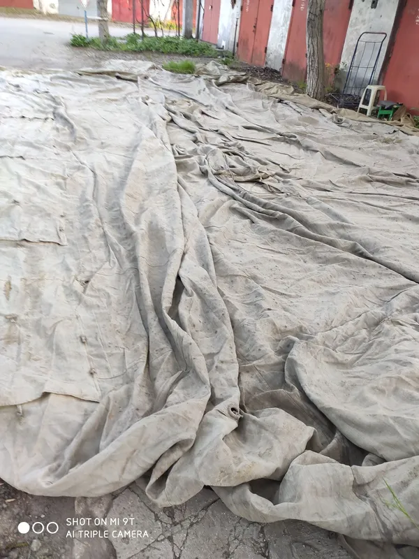 Велика туристична палатка 10×6,5 м (б/в, хороший стан) - btw.shopping