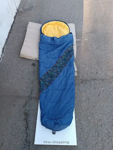 Тёплый спальный мешок до 2 м роста