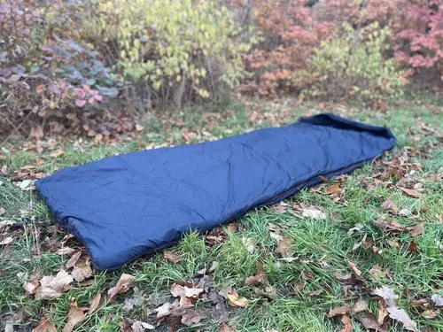 Зимний компрессионный спальный мешок до -20° (ковдра з капюшоном)