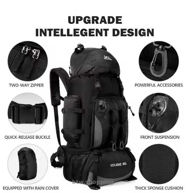 Походный рюкзак для альпинизма и туризма - btw.shopping