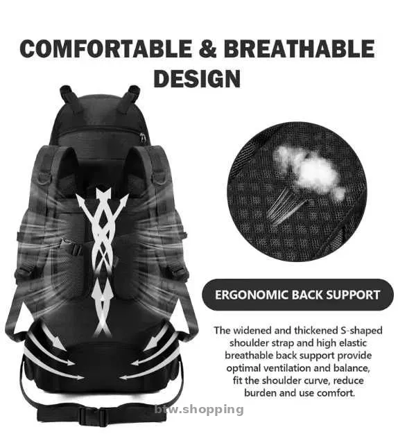 Походный рюкзак для альпинизма и туризма - btw.shopping