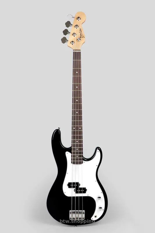 Бас-гітара Deviser L-B1-4 BK + кабель 3 м - btw.shopping