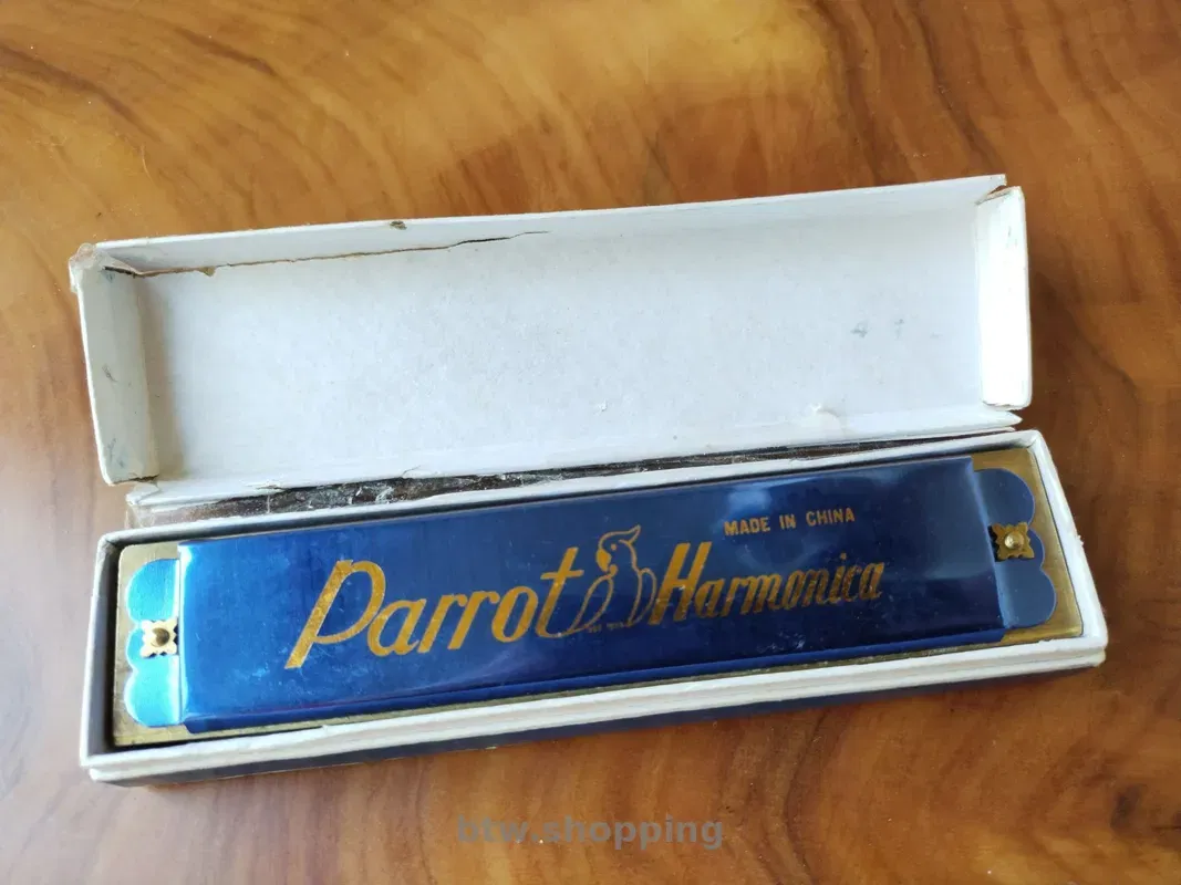 Винтажная губная гармошка Harmonica 16 отверстий - btw.shopping