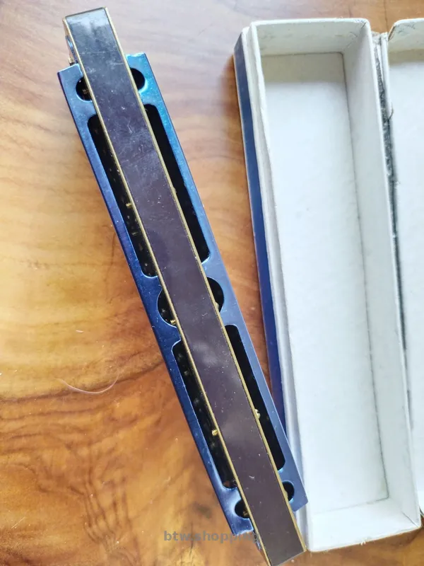 Винтажная губная гармошка Harmonica 16 отверстий - btw.shopping