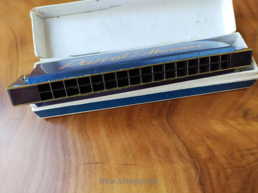 Винтажная губная гармошка Harmonica 16 отверстий - btw.shopping
