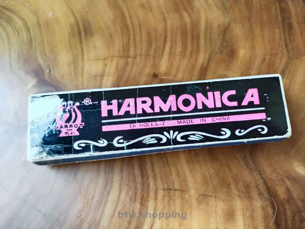 Винтажная губная гармошка Harmonica 16 отверстий - btw.shopping