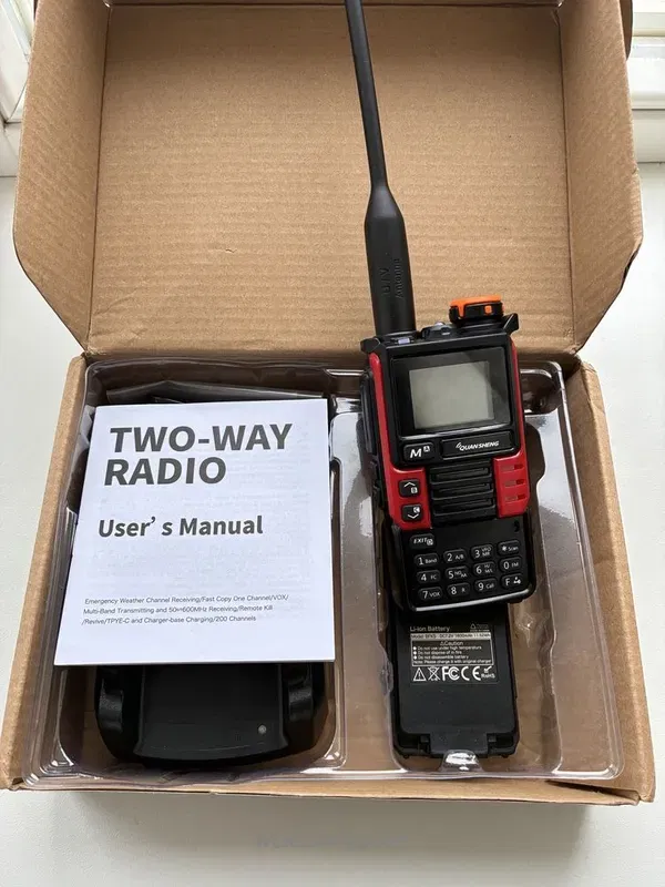 Новая радиостанция Quansheng UV-K5 (K6), полный комплект - btw.shopping