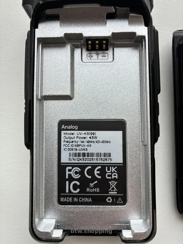 Новая радиостанция Quansheng UV-K5 (K6), полный комплект - btw.shopping