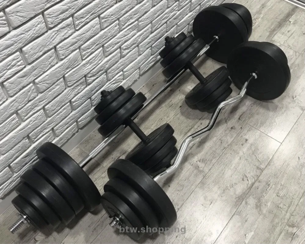Розбірні гантелі та штанги для дому і залу - btw.shopping