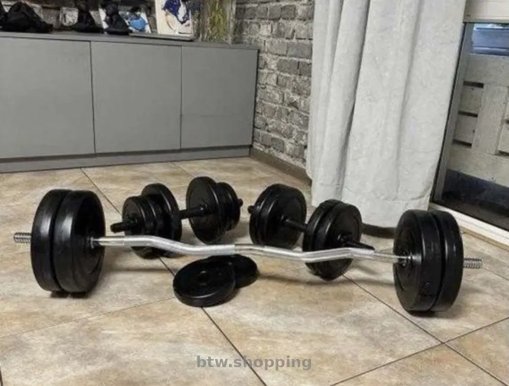 Розбірні гантелі та штанги для дому і залу - btw.shopping