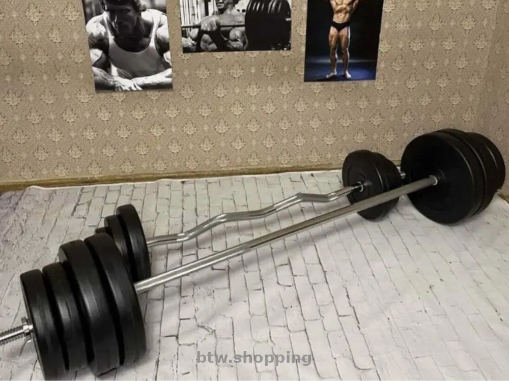 Розбірні гантелі та штанги для дому і залу - btw.shopping