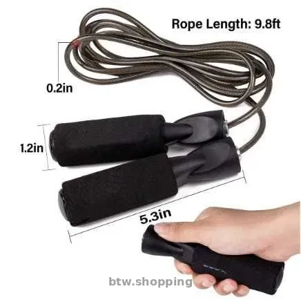 Скакалка с регулируемой длиной