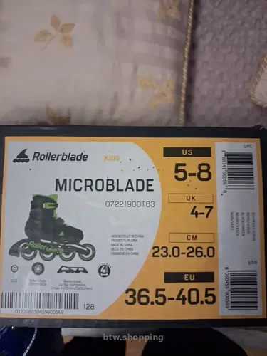 Ролики Microblade 36–40 с регулировкой размера, новые