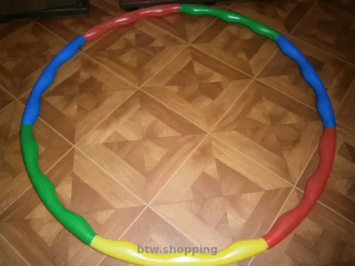 Массажный разборный обруч (7 секций), цветной