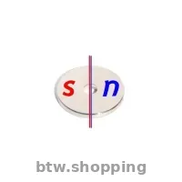 Магніт кільце діаметральної намагніченості D30 - 6 х H3 mm