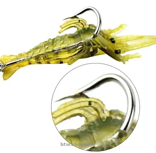 Риболовні снасті. Креветка для риболовлі