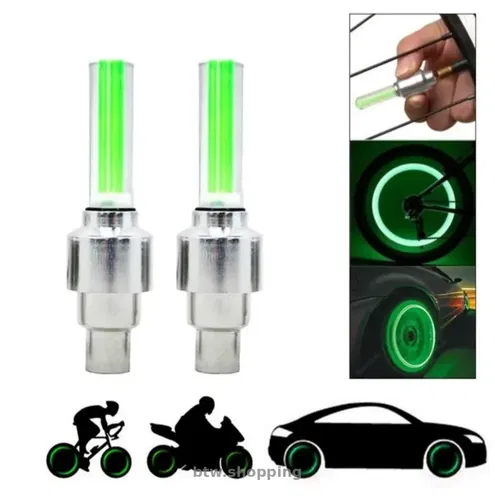 Сопла на золотнік. Світлодіодні сопла, зелені