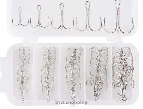 Риболовні гачки тройні