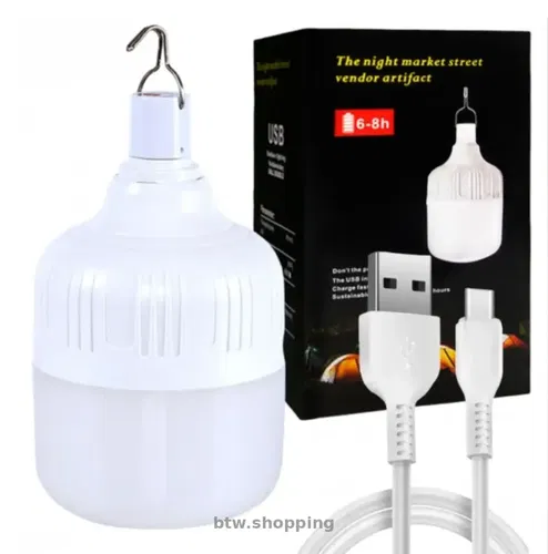 Світлодіодна лампа на акамуляторній батареї 60Ват