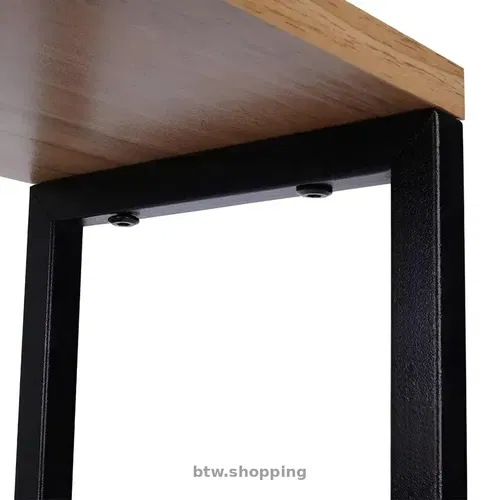 Стійка-полиця для квітів з дерева та металу, багатоярусна (CVT-8)