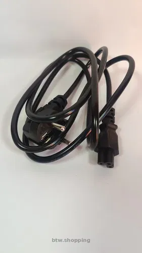 Мережевий кабель для блока живлення ноутбука 3x0.75mm 3-pin 1.5 м