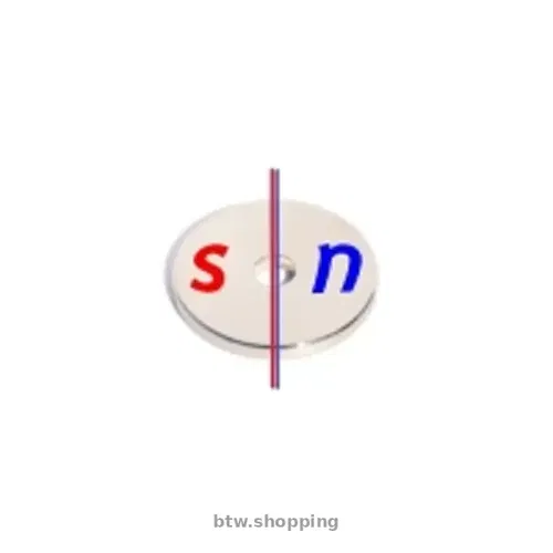 Магніт кільце діаметральної намагніченості D30 - 6 х H3