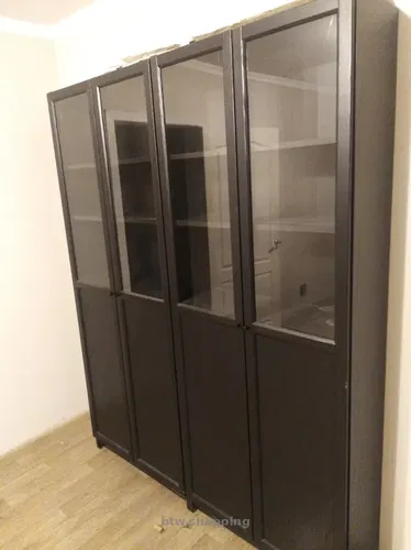 Шафа стелаж IKEA Oxberg,напівфільончата