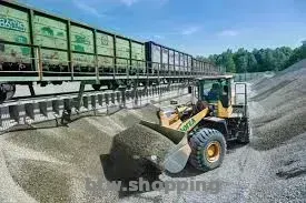 Щебень гранитный  вагонными нормами.