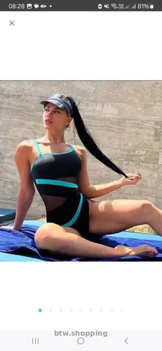 Шикарний купальник з прозорими вставками бренд  Andzhelika