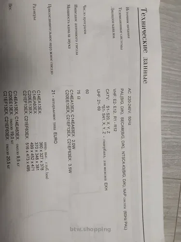 Телевізор Sonyo