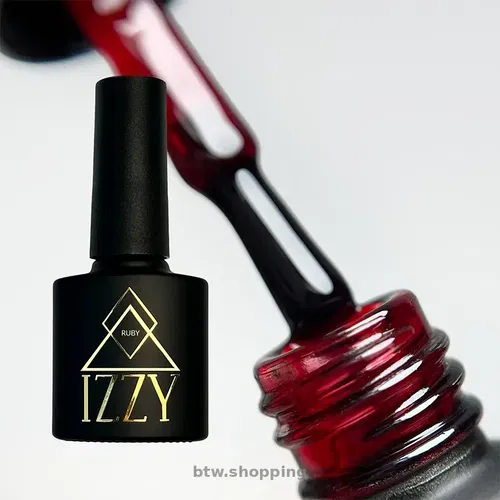 Глибина та Насиченість: Вітражний Червоний Гель-лак Izzy 10мл