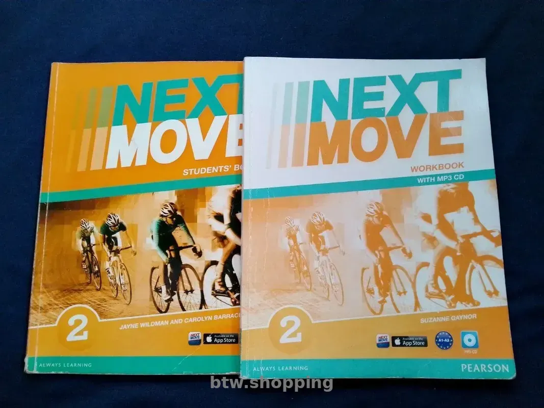 Next move 2 - Workbook+Student's book+Across Ukraine+Диски - btw.shopping